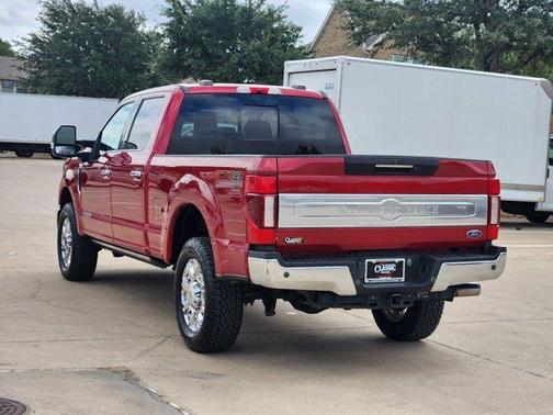 Red Metallic 2021 Ford F-250 King Ranch