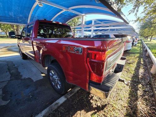 Red Metallic 2021 Ford F-250 King Ranch