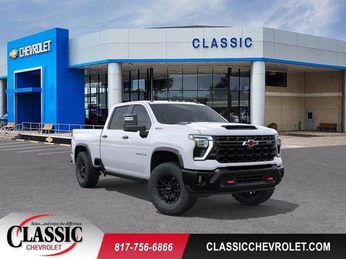White 2026 Chevrolet Silverado 2500 ZR2