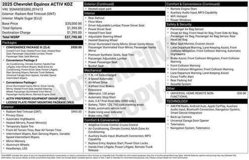 2025 Chevrolet Equinox ACTIV
