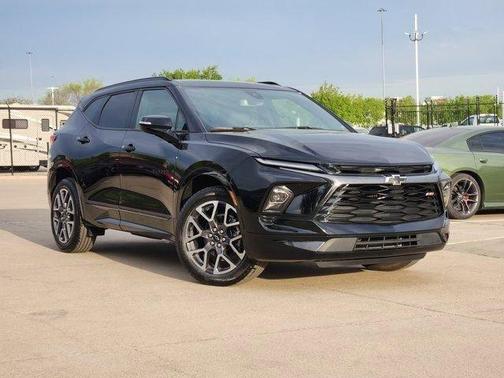 Black 2025 Chevrolet Blazer RS