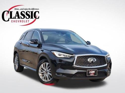 Black Obsidian 2023 INFINITI QX50 Luxe