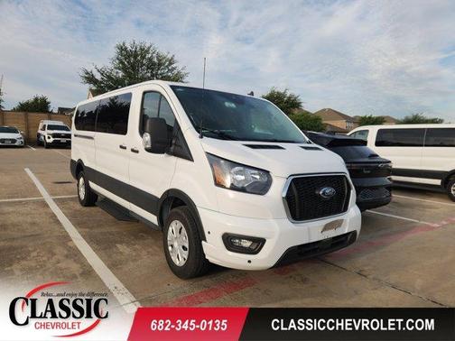 Oxford White 2025 Ford Transit-350 XLT