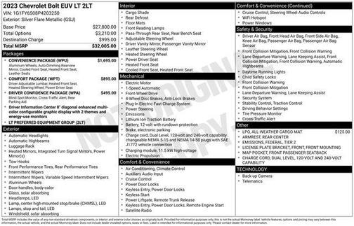 2023 Chevrolet Bolt EUV LT