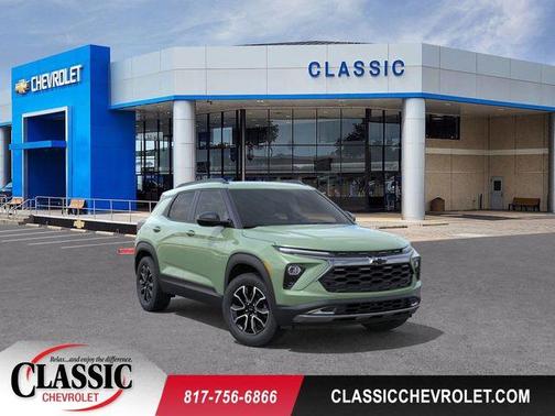 Green 2026 Chevrolet Trailblazer ACTIV