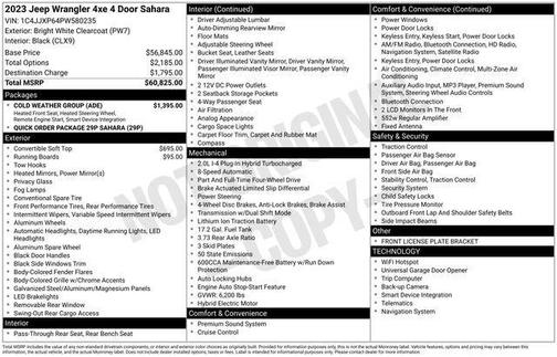2023 Jeep Wrangler 4xe Sahara