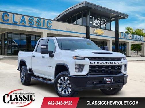 Summit White 2023 Chevrolet Silverado 2500 Custom