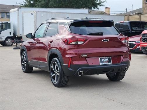 Crimson Metallic 2022 Chevrolet Trailblazer RS