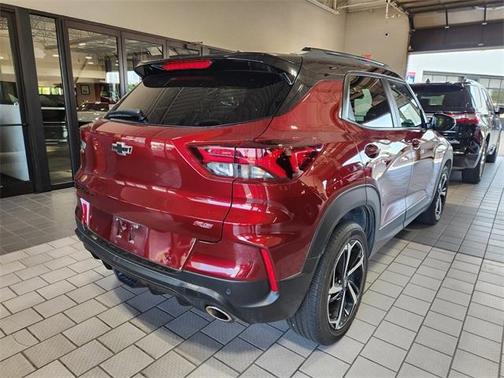 Crimson Metallic 2022 Chevrolet Trailblazer RS