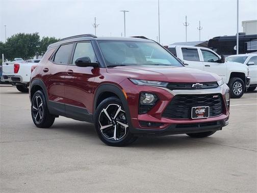 Crimson Metallic 2022 Chevrolet Trailblazer RS