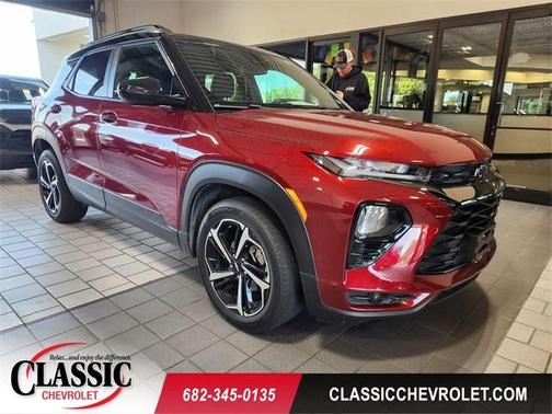 Crimson Metallic 2022 Chevrolet Trailblazer RS