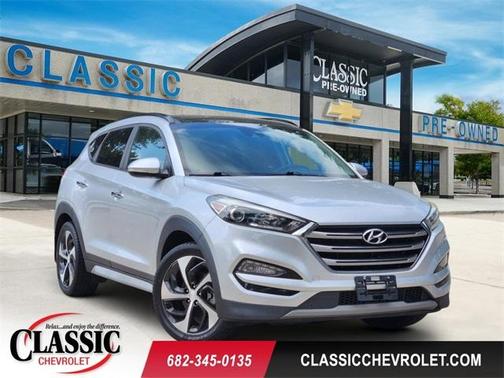 Molten Silver 2018 Hyundai TUCSON Limited