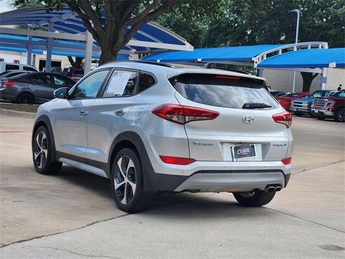 Molten Silver 2018 Hyundai TUCSON Limited