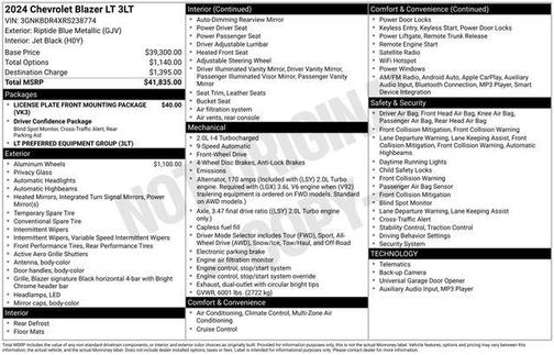 2024 Chevrolet Blazer LT