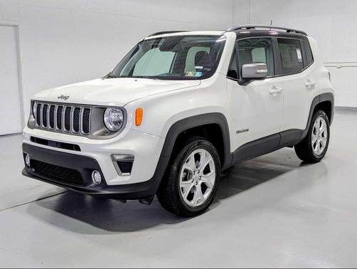 Alpine White Clearcoat 2019 Jeep Renegade Limited