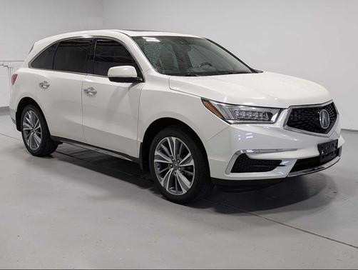 White Diamond Pearl 2017 Acura MDX 3.5L w/Technology Package
