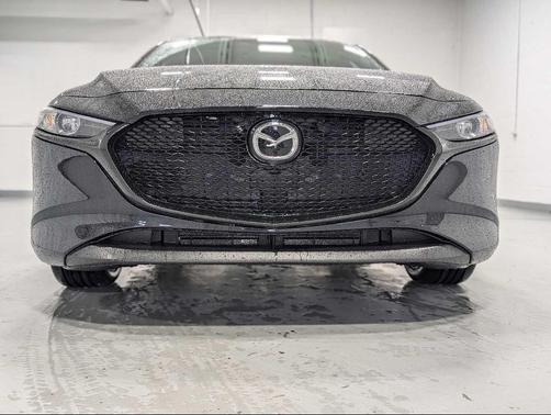 Jet Black Mica 2025 Mazda Mazda3 FWD w/Preferred Package
