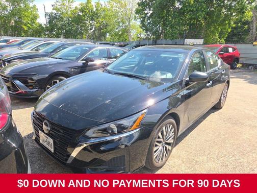 Black 2025 Nissan Altima 2.5 SV