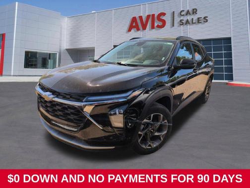 Black Metallic 2025 Chevrolet Trax LT