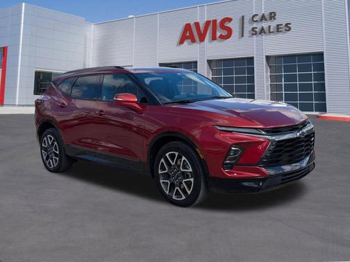Radiant Red Tintcoat 2025 Chevrolet Blazer RS