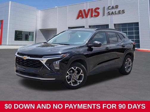 Black Metallic 2025 Chevrolet Trax LT