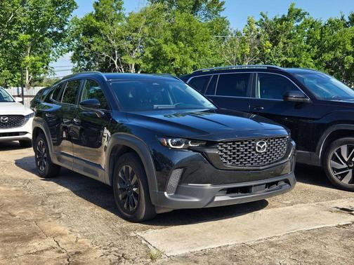 Jet Black Mica 2025 Mazda CX-50 2.5 S Preferred Package