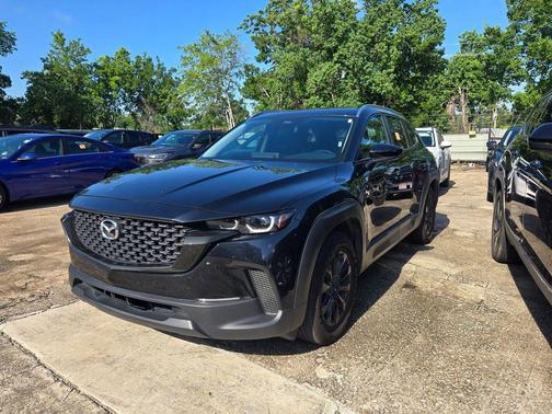 Jet Black Mica 2025 Mazda CX-50 2.5 S Preferred Package