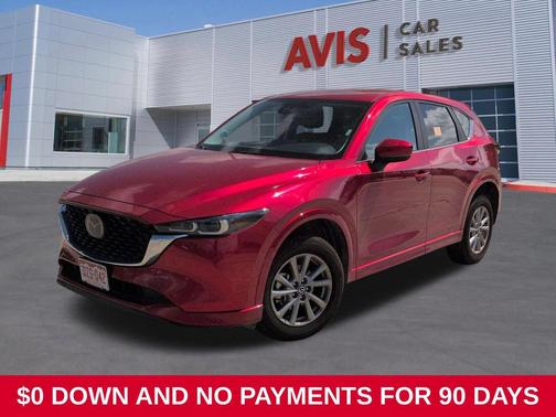 Red Metallic 2025 Mazda CX-5 2.5 S Select Package