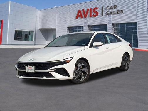 Serenity White 2025 Hyundai ELANTRA SEL