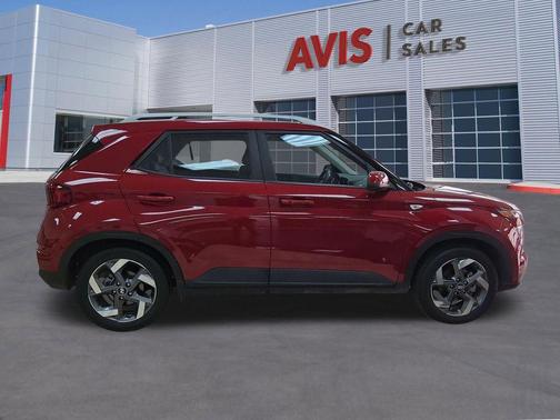 Ultimate Red 2025 Hyundai VENUE Limited
