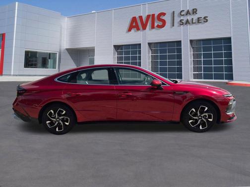 Ultimate red 2025 Hyundai SONATA SEL