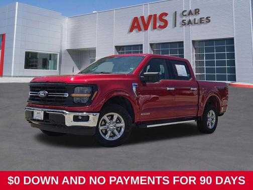 Red Metallic 2025 Ford F-150 XLT