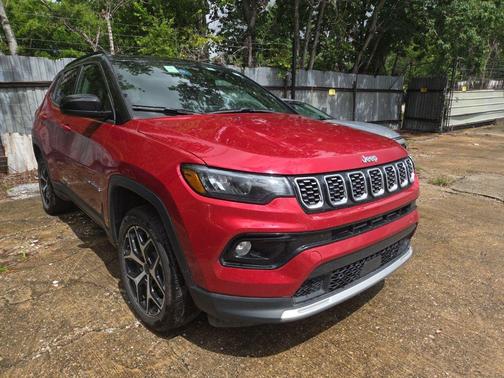 Red Hot Pearlcoat 2025 Jeep Compass Limited