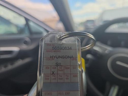 Aero Silver 2025 Hyundai SONATA SEL