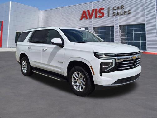 Summit White 2025 Chevrolet Tahoe LT