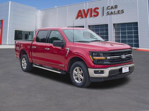 Red 2025 Ford F-150 XLT