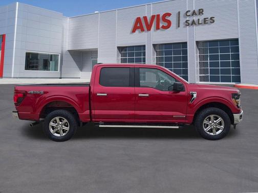 Red 2025 Ford F-150 XLT