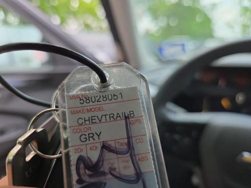 Sterling Gray Metallic 2025 Chevrolet Trailblazer LT