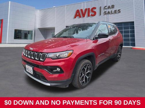 Red Hot Pearlcoat 2025 Jeep Compass Limited