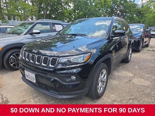 Black 2025 Jeep Compass Latitude
