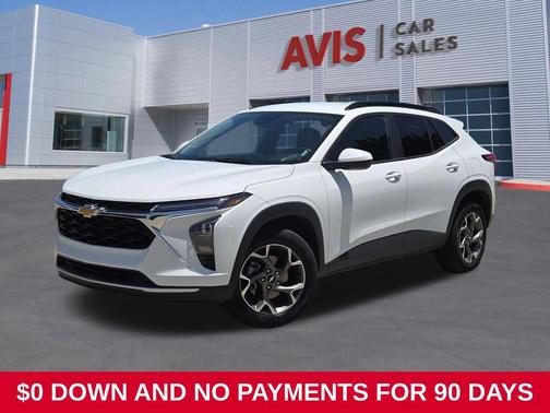 Summit White 2025 Chevrolet Trax LT