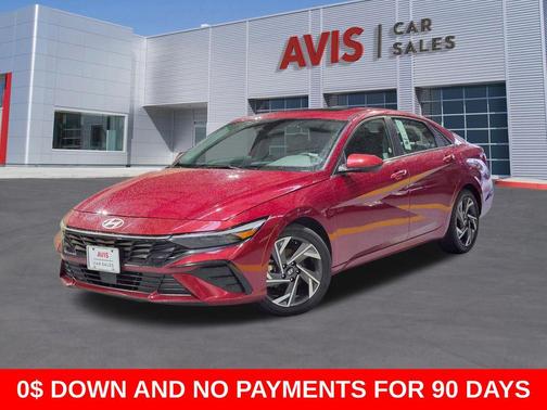 Ultimate Red 2025 Hyundai ELANTRA SEL