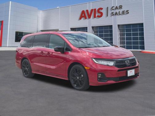 Radiant Red Metallic II 2025 Honda Odyssey Sport-L