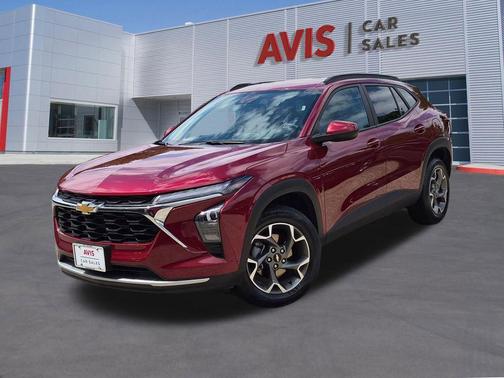 Crimson Metallic 2025 Chevrolet Trax LT