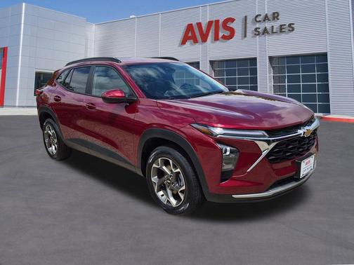 Crimson Metallic 2025 Chevrolet Trax LT