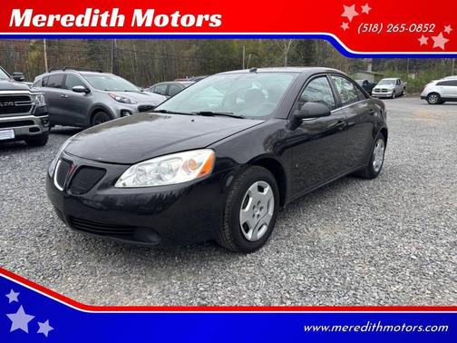 Black 2008 Pontiac G6 Base