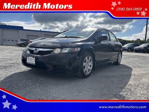 Crystal Black Pearl 2010 Honda Civic LX