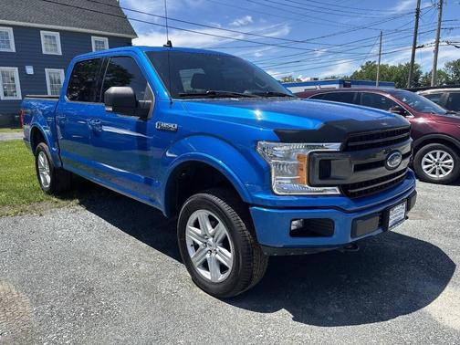 Velocity Blue 2019 Ford F-150 XLT