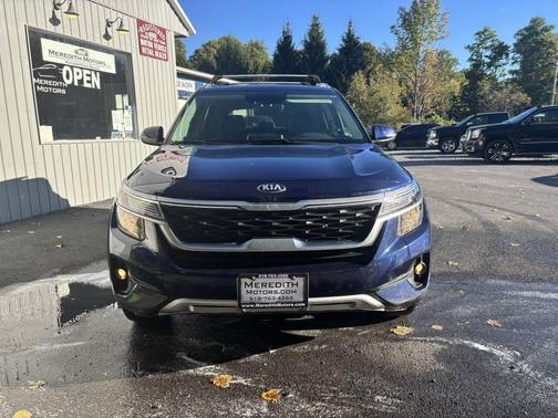 Dark Ocean Blue 2021 Kia Seltos EX