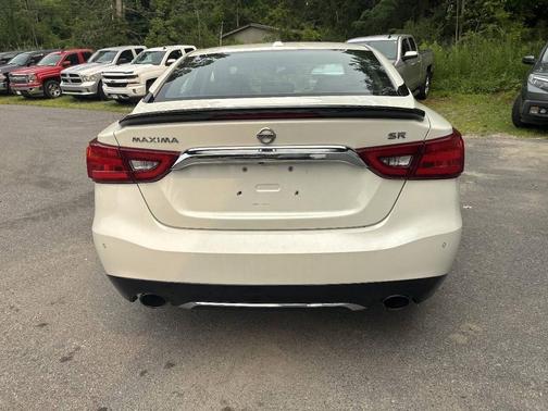 Pearl White 2017 Nissan Maxima 3.5 SR